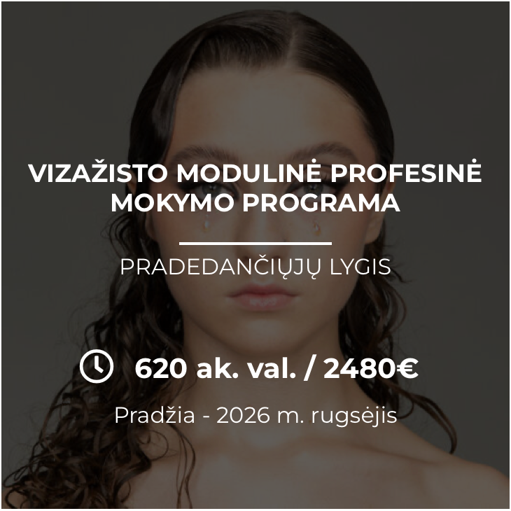 VIZAŽISTO MODULINĖ PROFESINĖ MOKYMO PROGRAMA